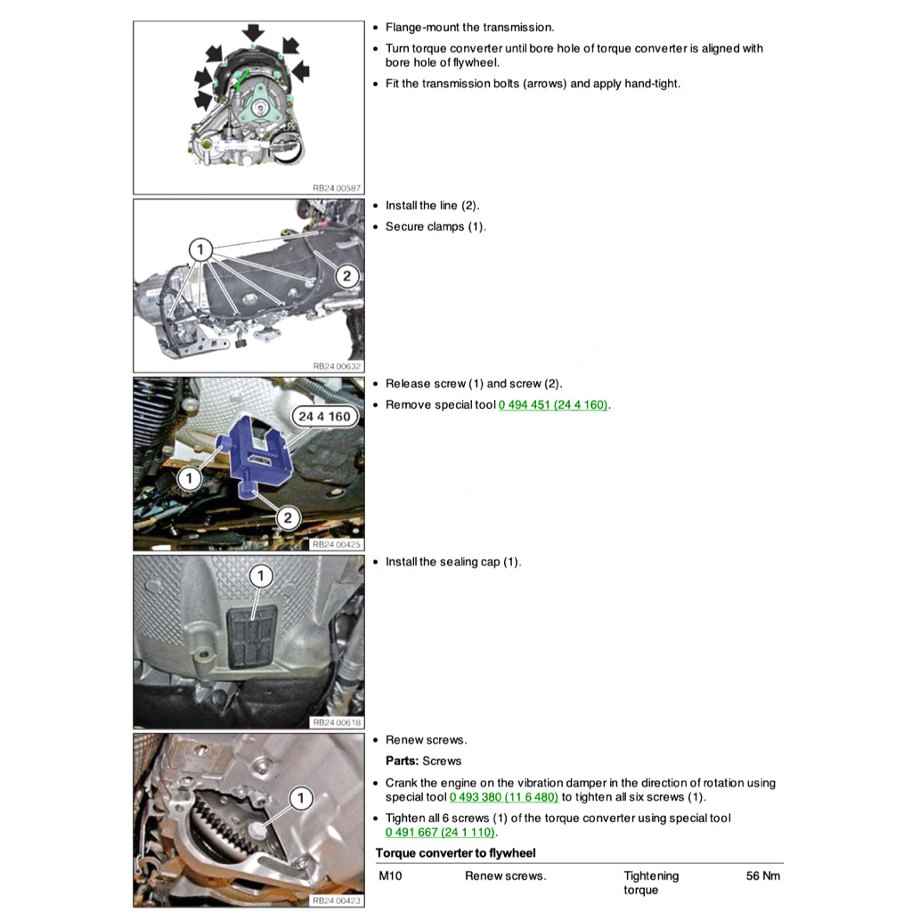 BMW X5 G05 (2019+) SERVICE WORKSHOP MANUAL