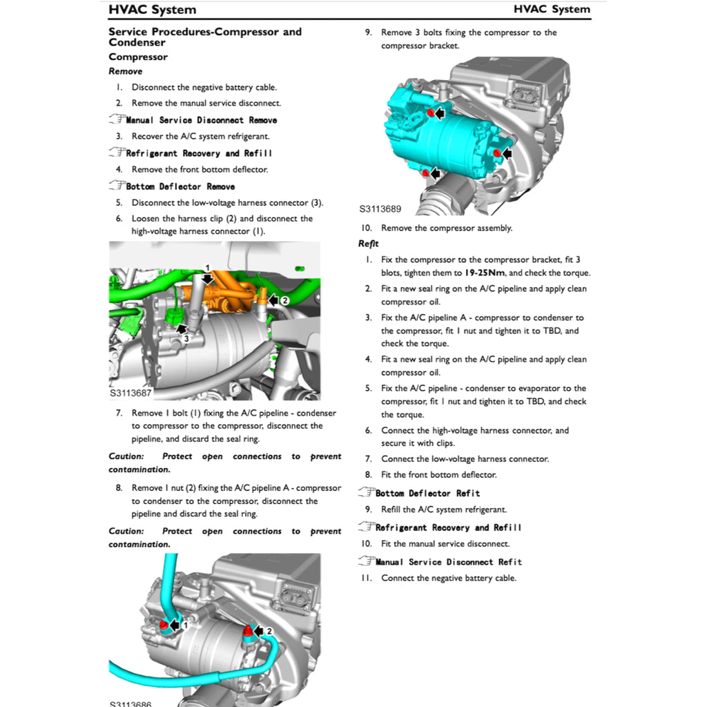 MG EZS ZS EV (2019+) SERVICE WORKSHOP MANUAL