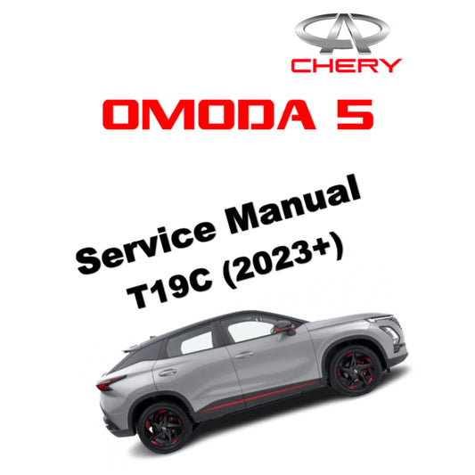 CHERY OMODA 5 (2023+) SERVICE WORKSHOP MANUAL