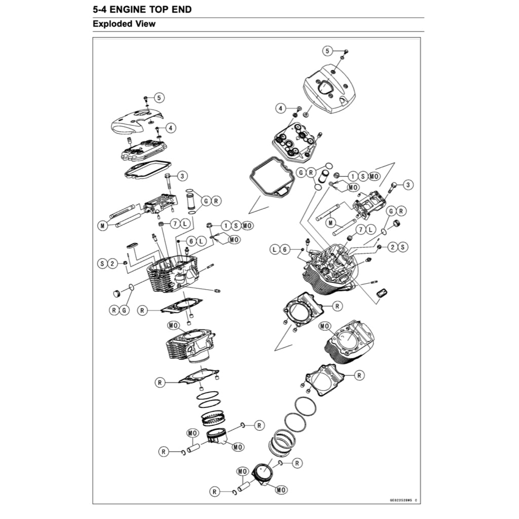 KAWASAKI VULCAN 900 VN900 (2006+) SERVICE WORKSHOP MANUAL + PARTS CATALOGUE + OWNER'S MANUAL