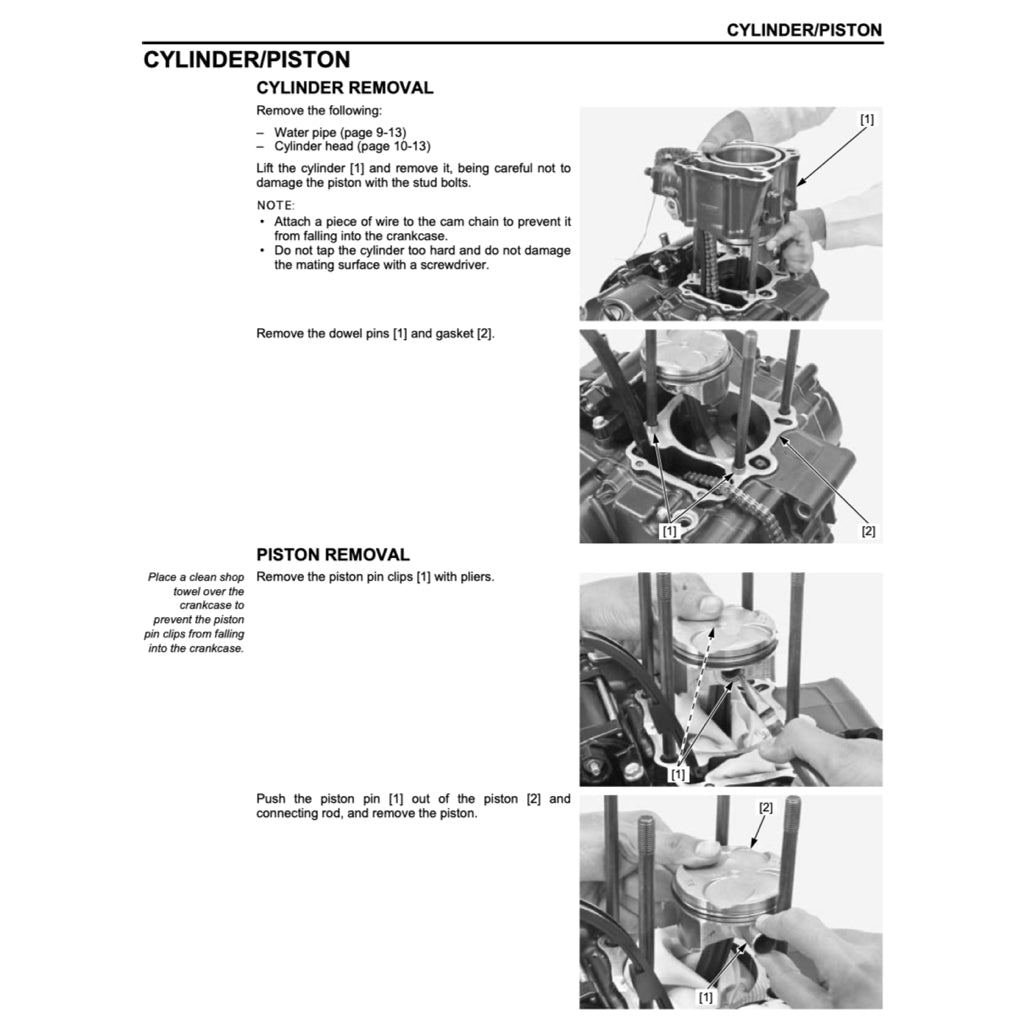 HONDA CRF 250 CRF250 L/RLA/M/R/X (2004-2020) SERVICE WORKSHOP MANUAL + PARTS CATALOGUE + OWNER'S MANUAL
