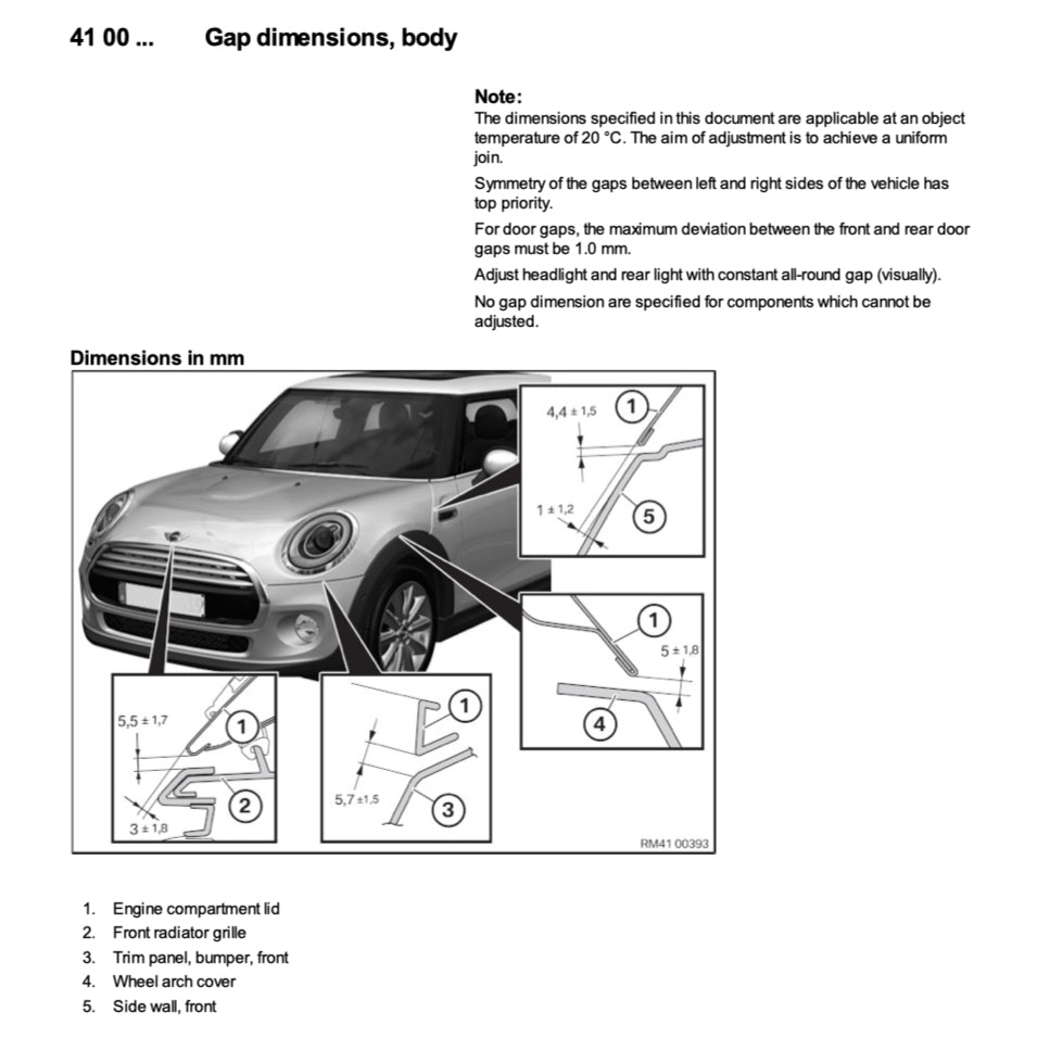 MINI COOPER S F56 B48 (2013-2024) SERVICE WORKSHOP MANUAL