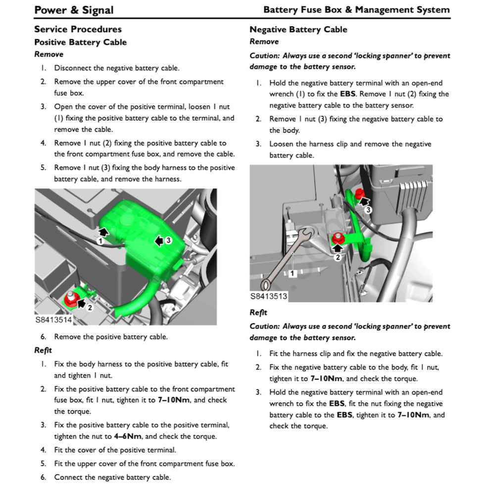 MG EZS ZS EV (2019+) SERVICE WORKSHOP MANUAL