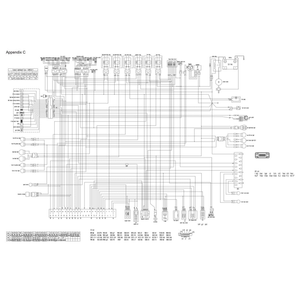 CFMOTO 300SR (2020-2023) SERVICE WORKSHOP MANUAL + PARTS CATALOGUE+OWNER'S MANUAL