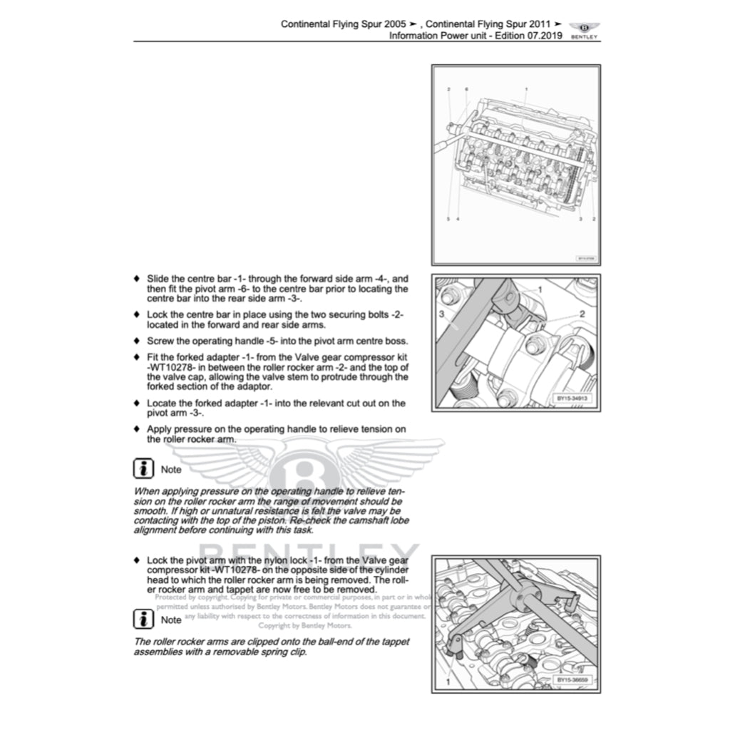 BENTLEY CONTINENTAL FLYING SPUR W12 (2005-2013) SERVICE WORKSHOP MANUAL