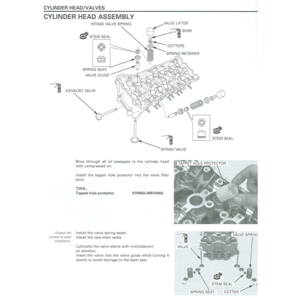 HONDA CB900F 919 HORNET (2002-2007) SERVICE WORKSHOP MANUAL + OWNER MANUAL
