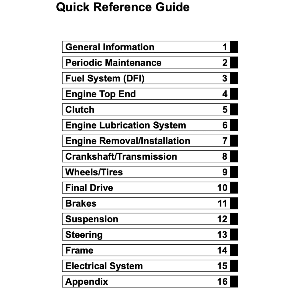 KAWASAKI Z125 / PRO (2017+) SERVICE WORKSHOP MANUAL + OWNER'S MANUAL