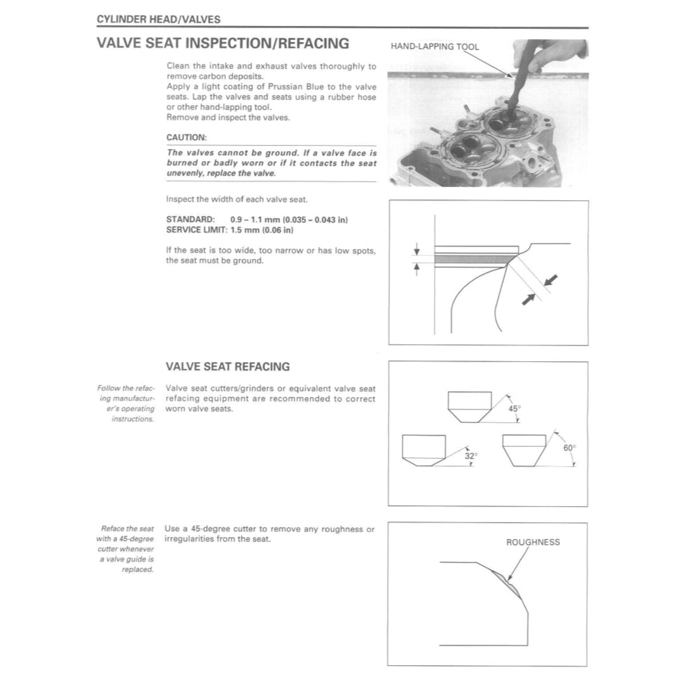 HONDA VFR800 Fi INTERCEPTOR (1997-2001) SERVICE WORKSHOP MANUAL + OWNER'S MANUAL