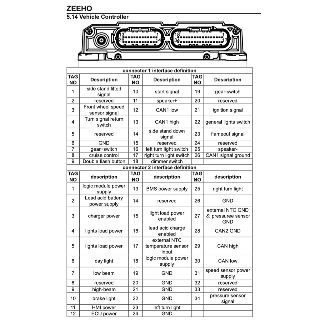 ZEEHO AE8 AE8+ AE8S+ (2024+) SERVICE WORKSHOP MANUAL + PARTS CATALOGUE + OWNER'S MANUAL