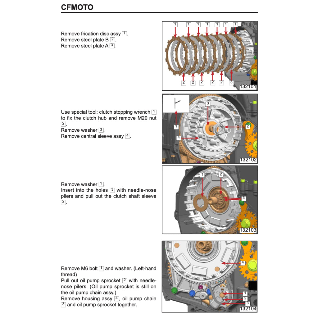 CFMOTO CF400NK CF400-B (2020-2023) SERVICE WORKSHOP MANUAL + OWNER'S MANUAL