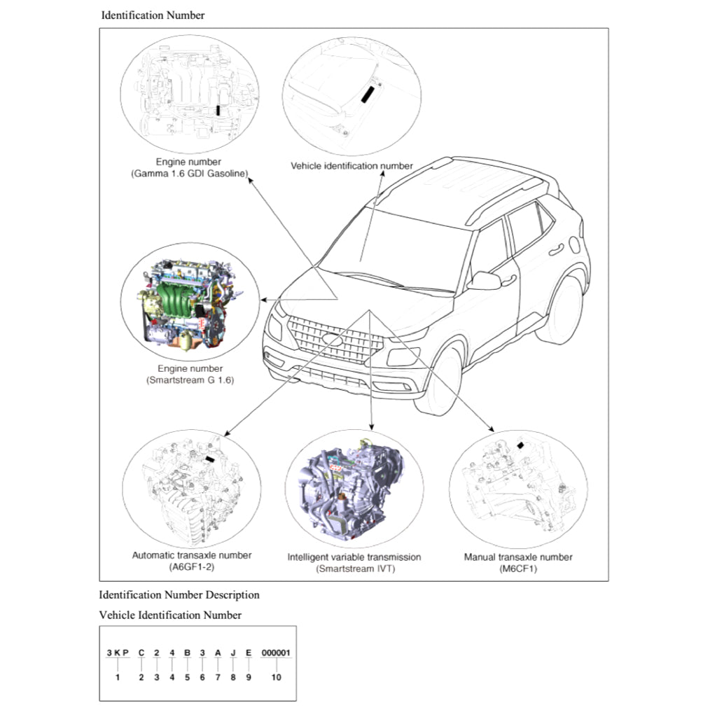 HYUNDAI VENUE QX (2019+) SERVICE WORKSHOP MANUAL