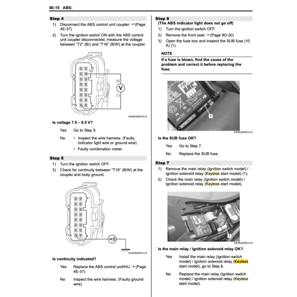 SUZUKI GSX-R 125 (2020-2023) SERVICE WORKSHOP MANUAL + OWNER'S MANUAL