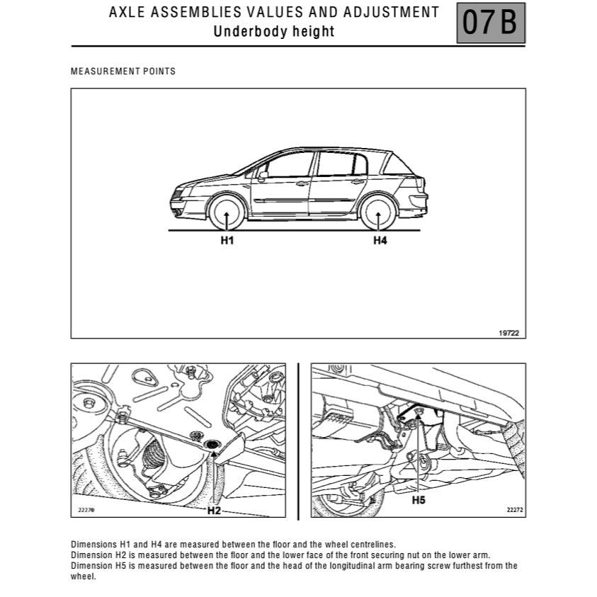RENAUT VEL SATIS VELSATIS (2001-2009) SERVICE WORKSHOP MANUAL