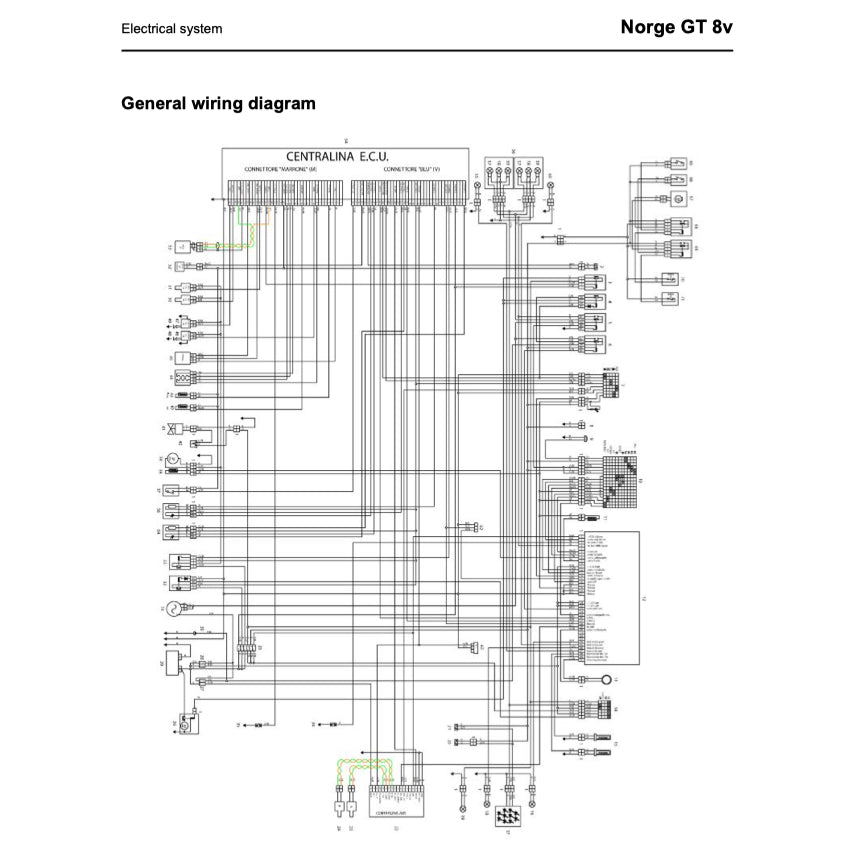 MOTO GUZZI NORGE GT 8V (2010-2013) SERVICE WORKSHOP MANUAL + PARTS CATALOGUE + OWNER'S MANUAL