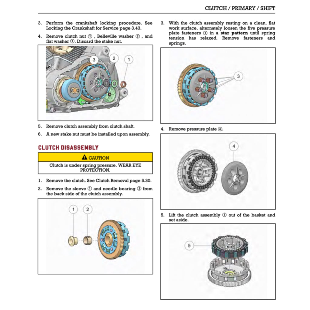 INDIAN SPRINGFIELD (2017-2022) SERVICE WORKSHOP MANUAL + OWNER'S MANUAL