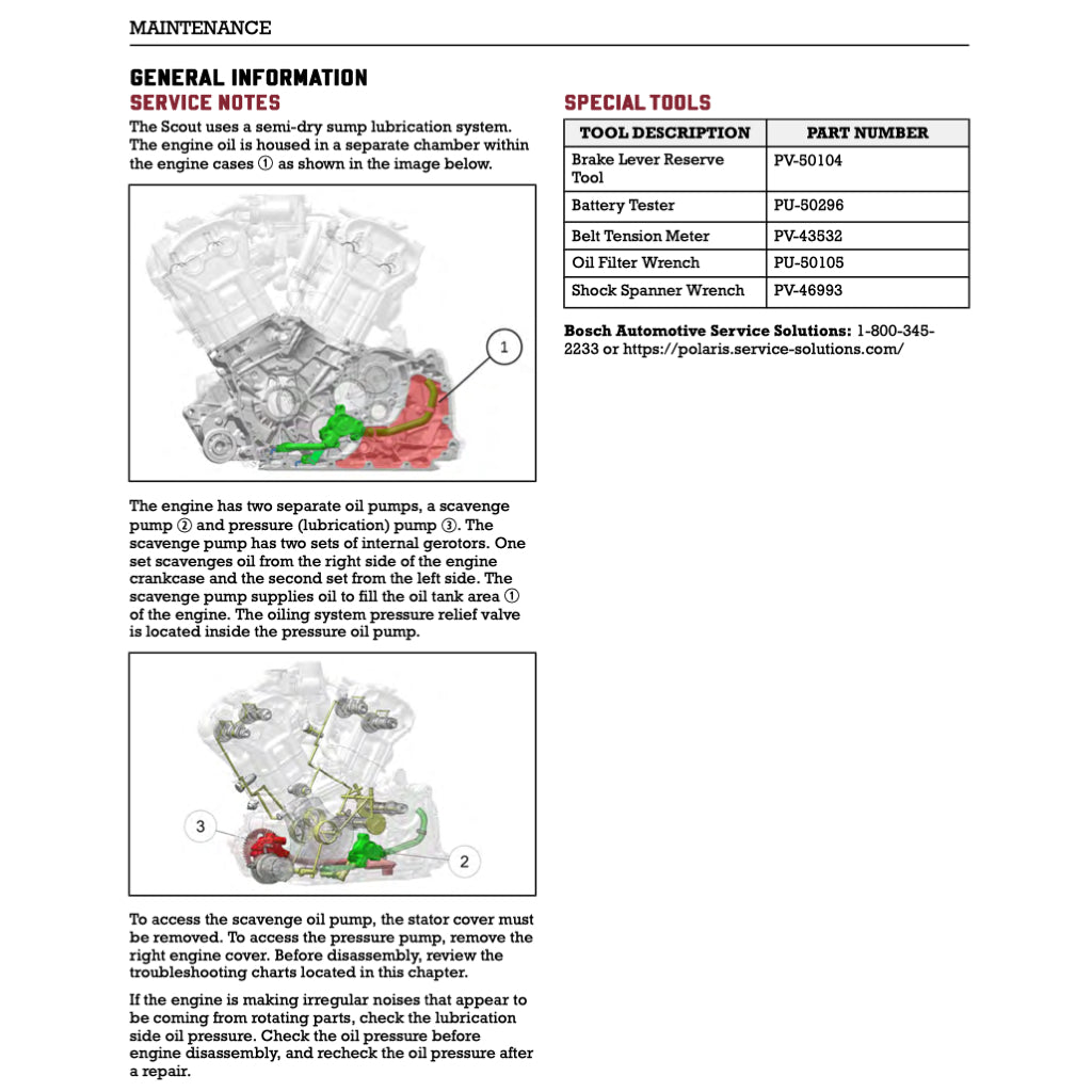 INDIAN SCOUT / SCOUT SIXTY / BOBBER (2018-2024) SERVICE WORKSHOP MANUAL + OWNER'S MANUAL