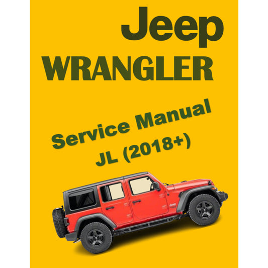 JEEP WRANGLER JL (2018+) SERVICE WORKSHOP MANUAL