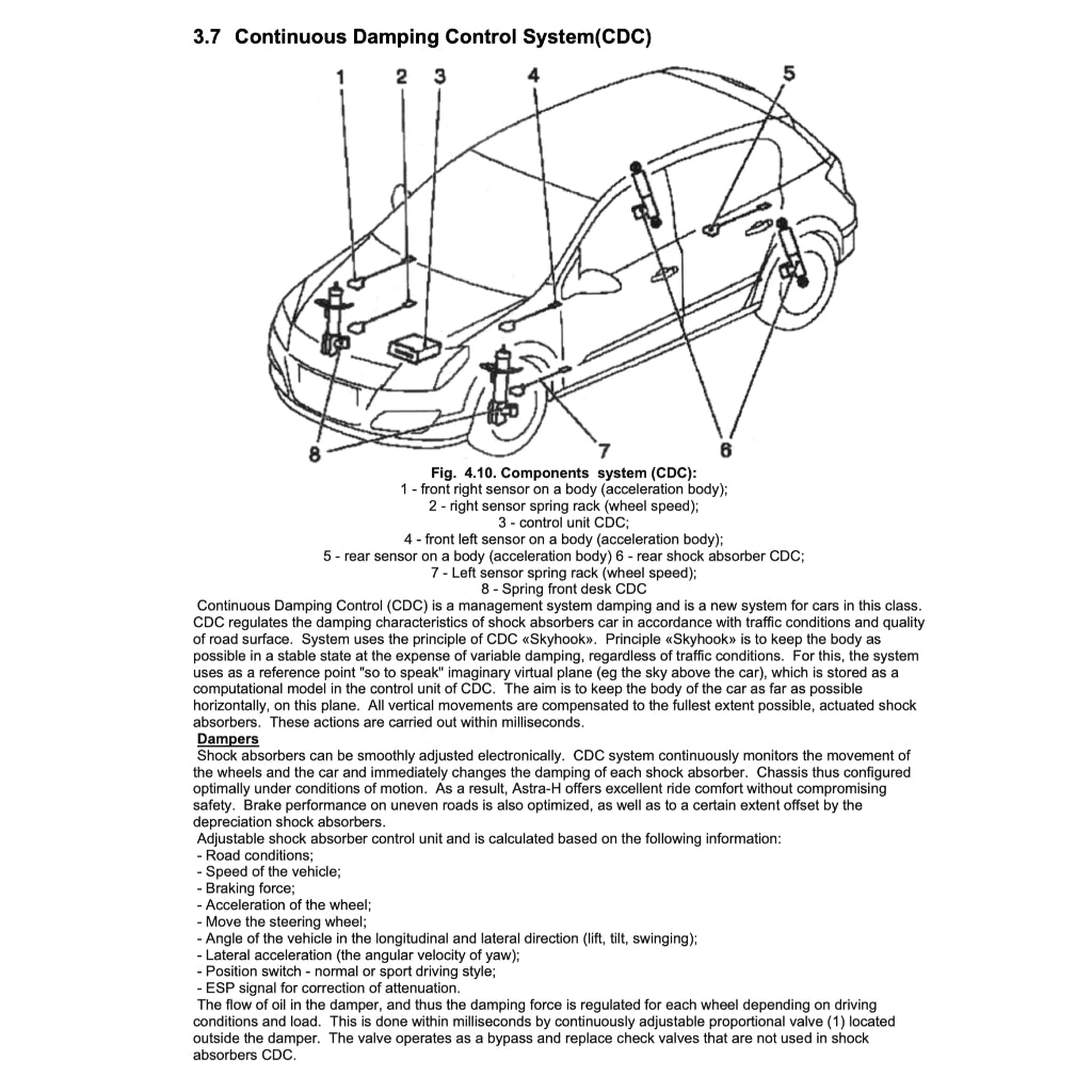 OPEL ASTRA H (2004-2010) SERVICE WORKSHOP MANUAL