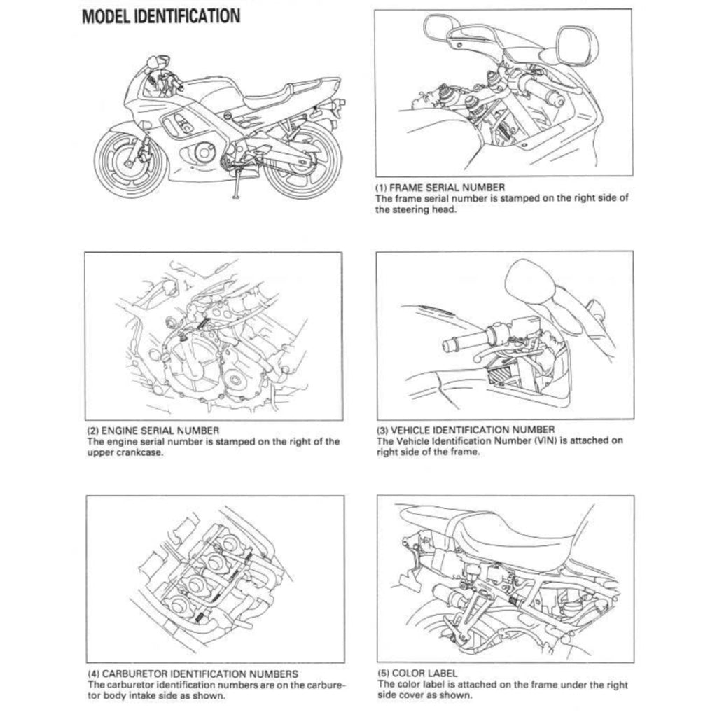 HONDA CBR600 F3 (1995-1998) SERVICE WORKSHOP MANUAL +PARTS CATALOGUE + OWNER'S MANUAL