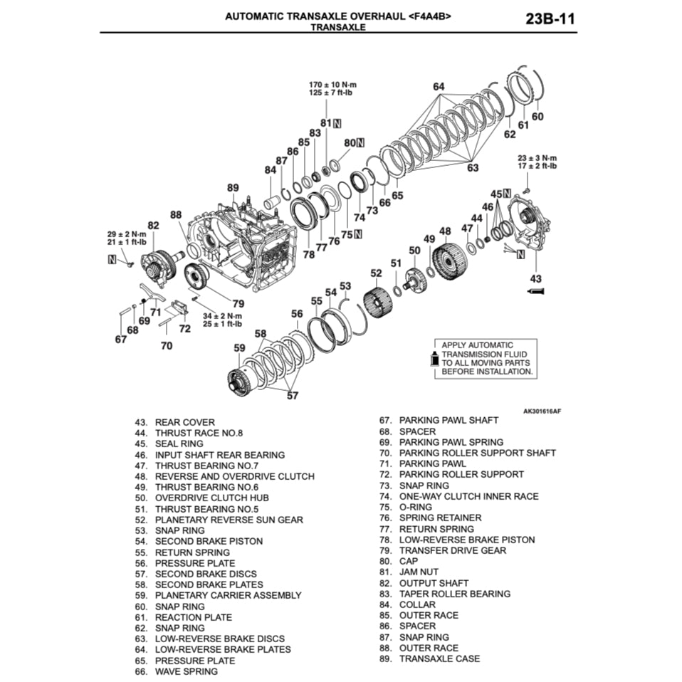 MITSUBISHI ECLIPSE DK2A/DK4A (2006-2012) SERVICE WORKSHOP MANUAL