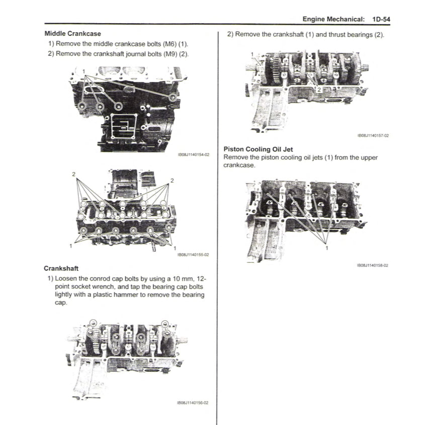 SUZUKI GSX-S 750 L6 (2015-2020) SERVICE WORKSHOP MANUAL + PARTS CATALOGUE