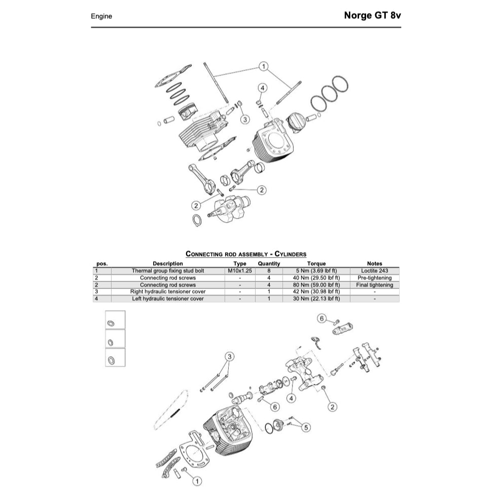 MOTO GUZZI NORGE GT 8V (2010-2013) SERVICE WORKSHOP MANUAL + PARTS CATALOGUE + OWNER'S MANUAL