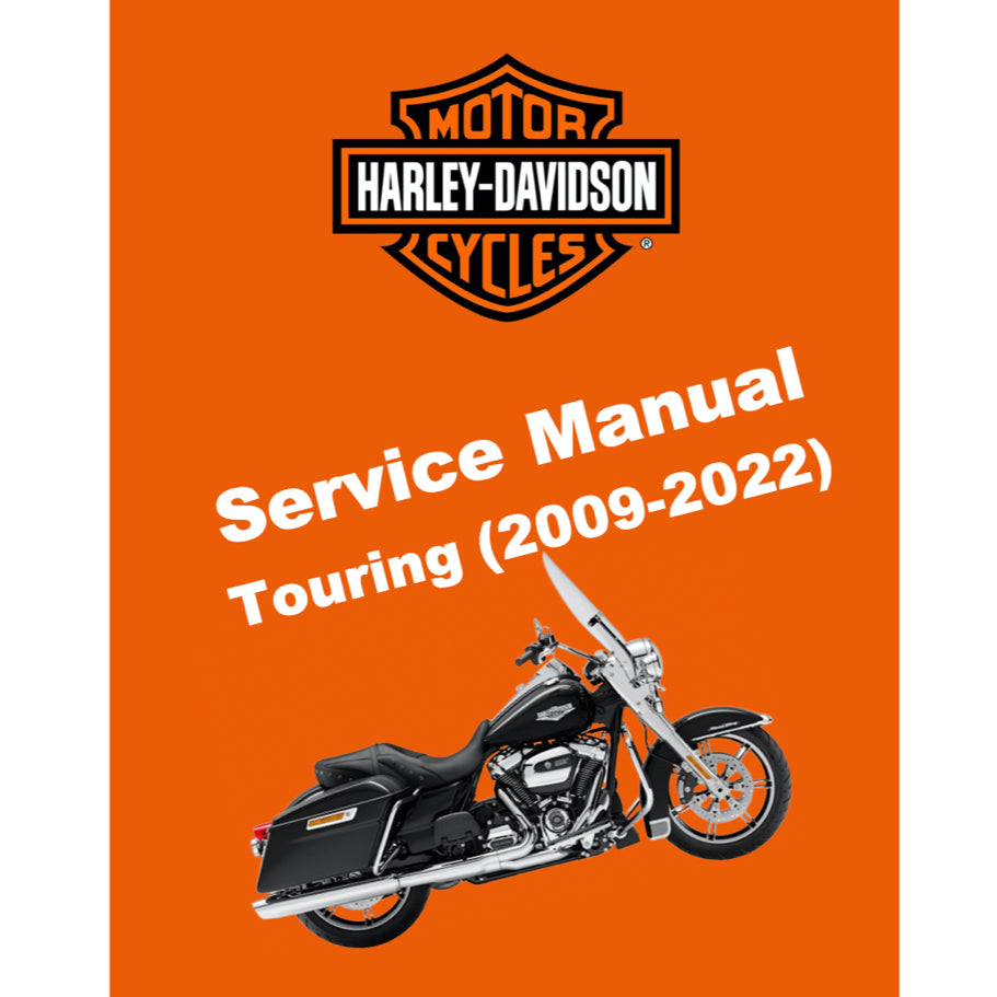 HARLEY-DAVIDSON TOURING MODELS (2009-2022) SERVICE WORKSHOP MANUAL + PARTS CATALOGUE
