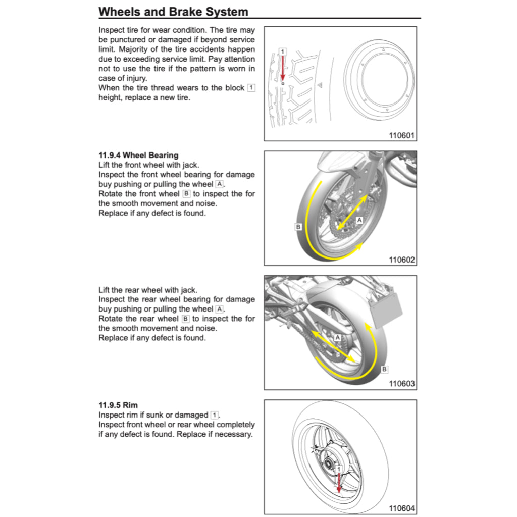 CFMOTO CF400NK CF400-B (2020-2023) SERVICE WORKSHOP MANUAL + OWNER'S MANUAL