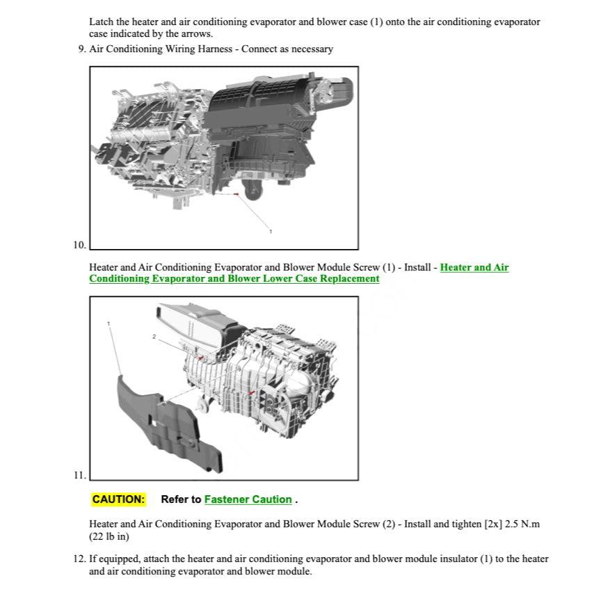 CADILLAC XT4 (2019-2025) SERVICE WORKSHOP MANUAL