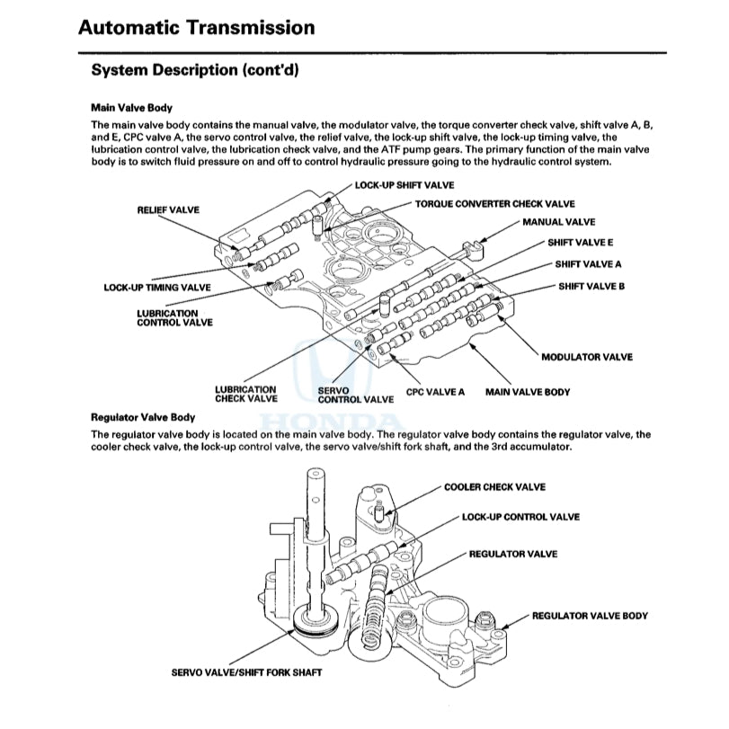HONDA PILOT YF 3/4 (2009-2015) SERVICE WORKSHOP MANUAL