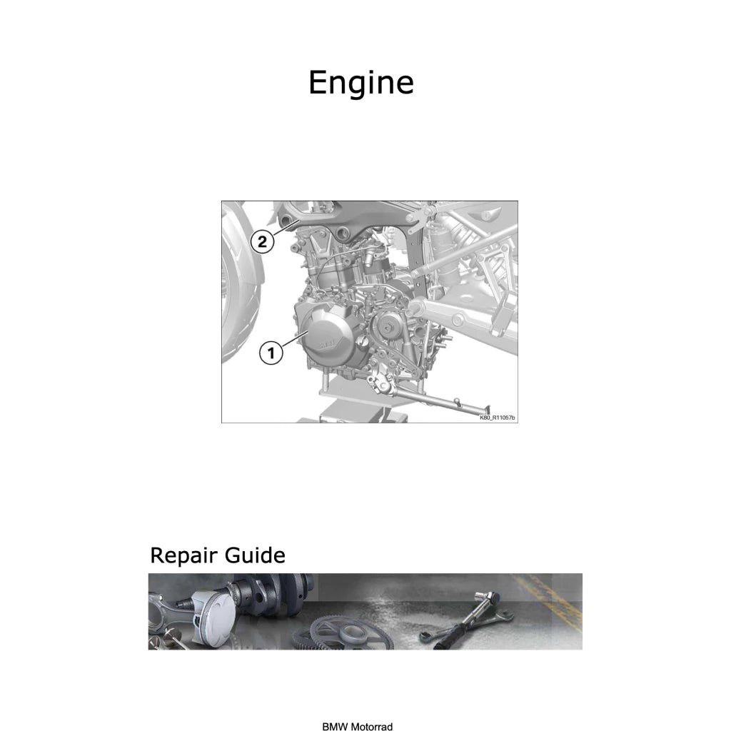 BMW F850 GS K81 (2018-2023) SERVICE WORKSHOP MANUAL + RIDER'S MANUAL