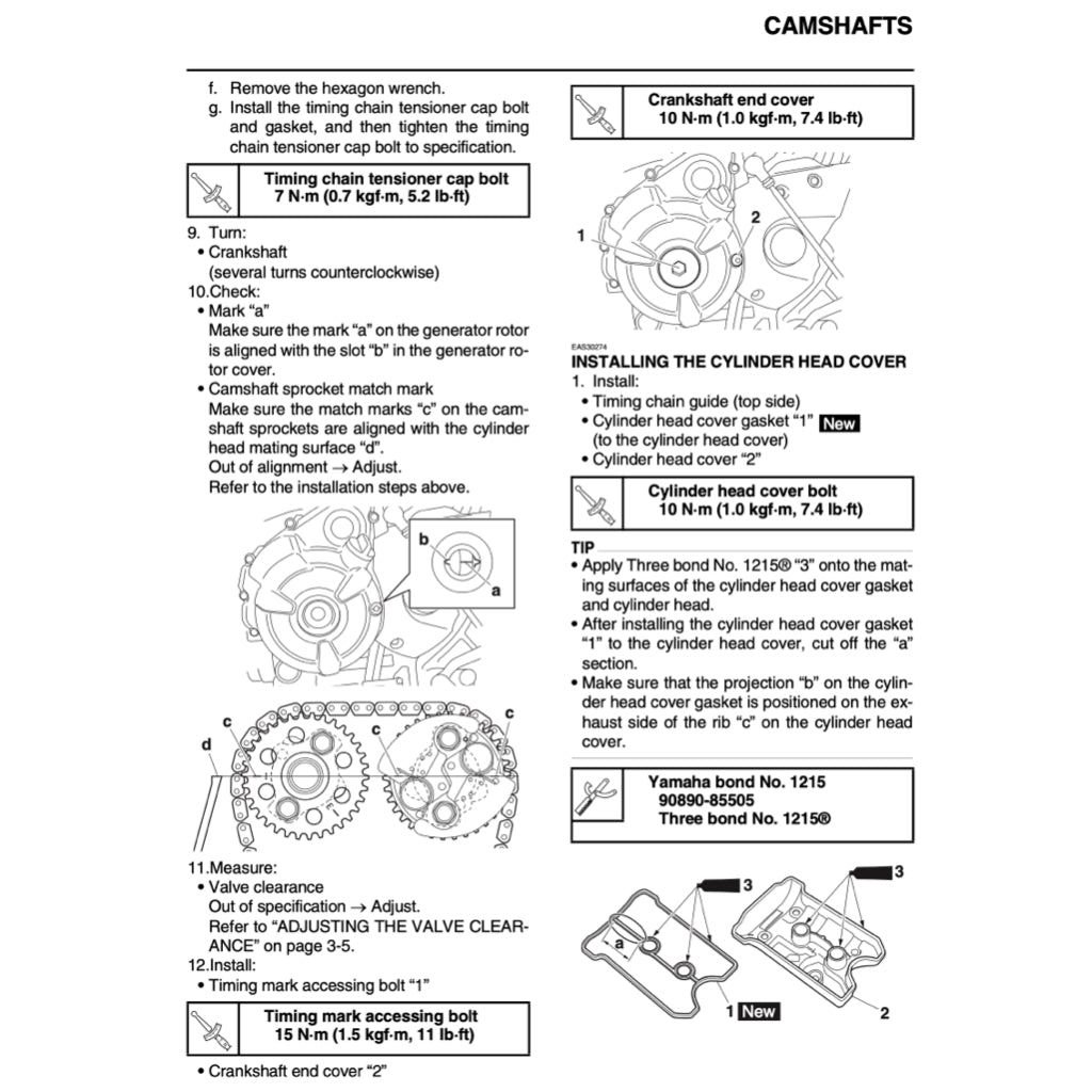 YAMAHA MT-07 MT07 (2021-2022) SERVICE WORKSHOP MANUAL + OWNER'S MANUAL