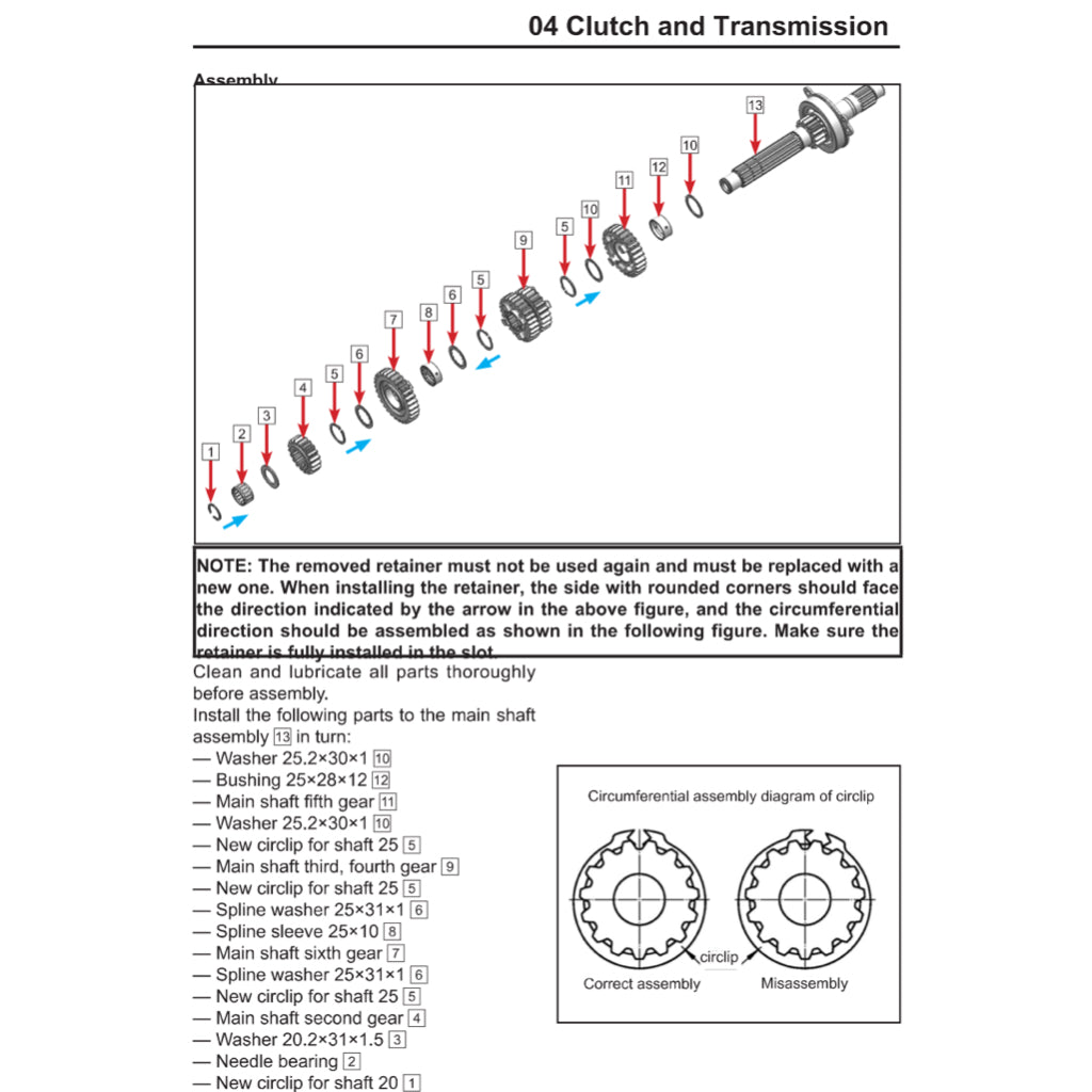 CFMOTO 675SR-R (2025+) SERVICE WORKSHOP MANUAL + OWNER'S MANUAL