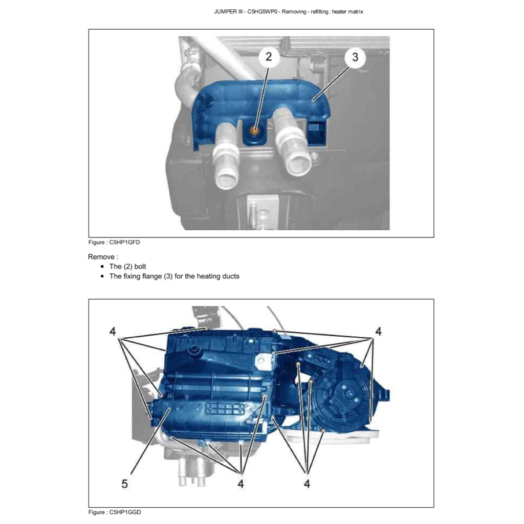 CITROEN JUMPER (2006-2014) SERVICE WORKSHOP MANUAL