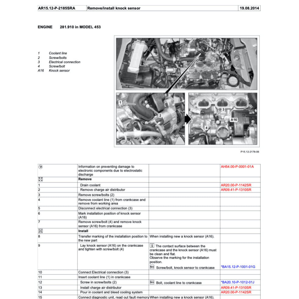 SMART FOR FOUR W454 (2004-2020) SERVICE WORKSHOP MANUAL