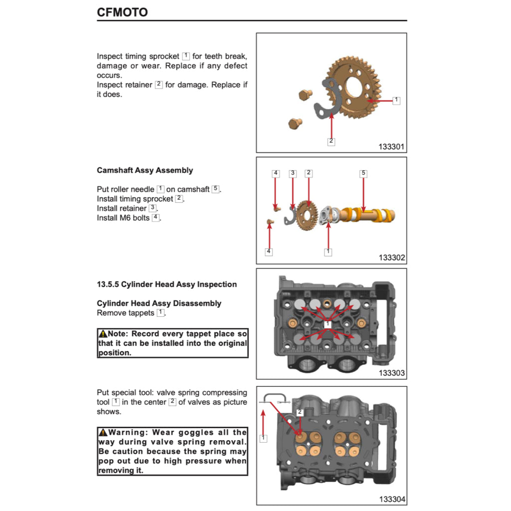CFMOTO CF400NK CF400-B (2020-2023) SERVICE WORKSHOP MANUAL + OWNER'S MANUAL