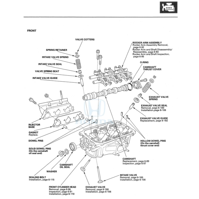 HONDA PILOT YF 1/2 (2003-2008) SERVICE WORKSHOP MANUAL