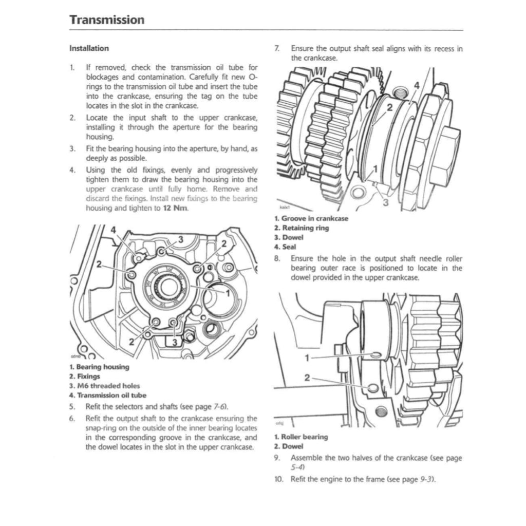TRIUMPH DAYTONA 675 (2006-2010) SERVICE WORKSHOP MANUAL + OWNER'S MANUAL
