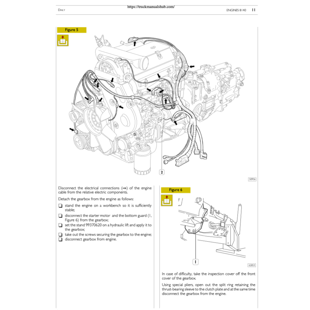 IVECO DAILY (2004-2006) SERVICE WORKSHOP MANUAL