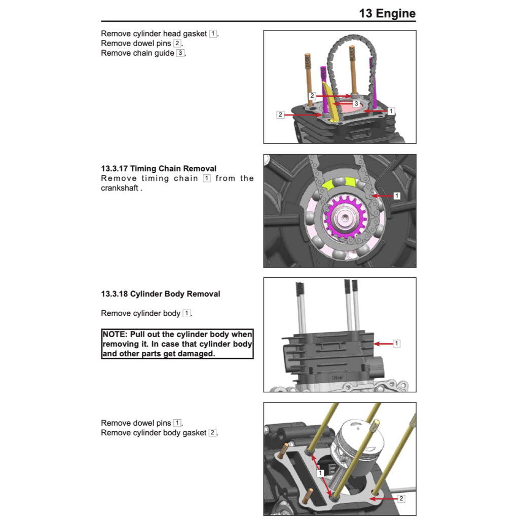 CFMOTO PAPIO XO-2 TRAIL (2024+) SERVICE WORKSHOP MANUAL + OWNER'S MANUAL