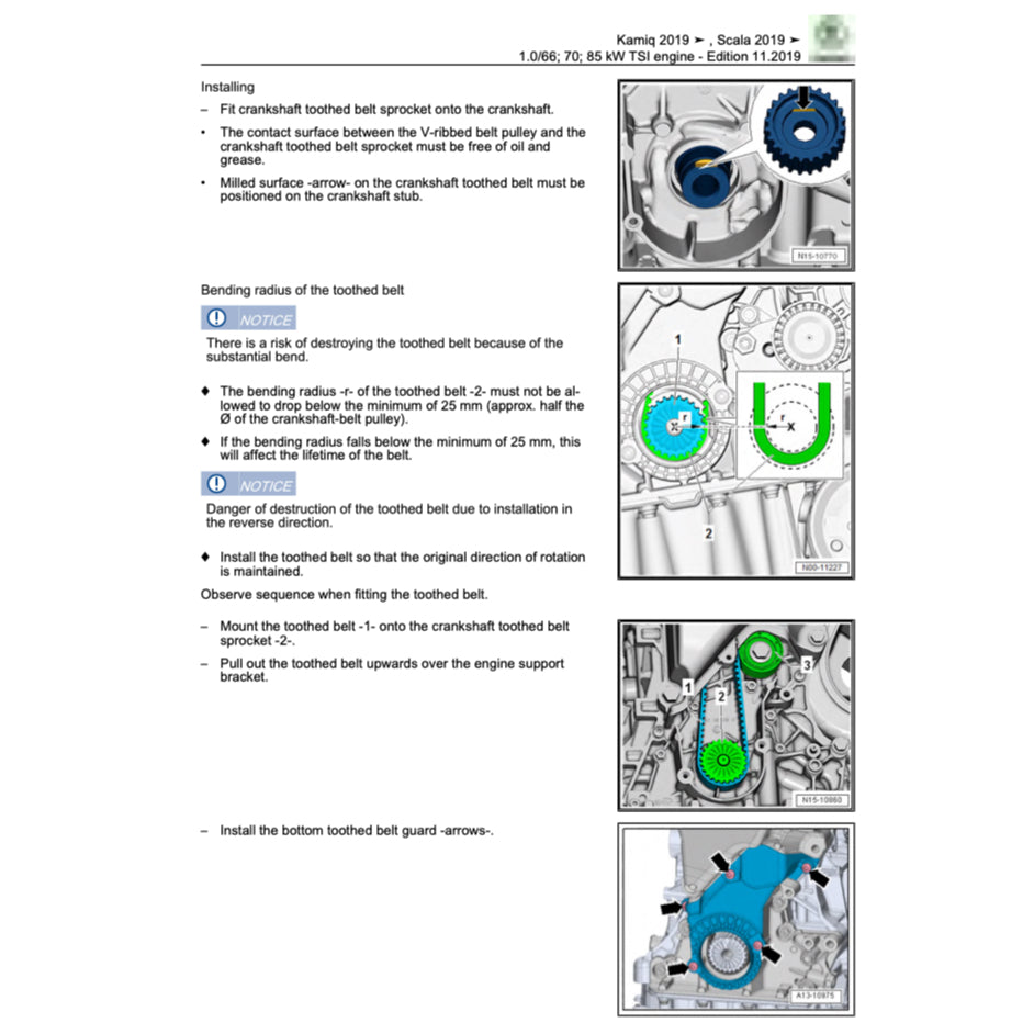 SKODA SCALA (2019+) SERVICE WORKSHOP MANUAL