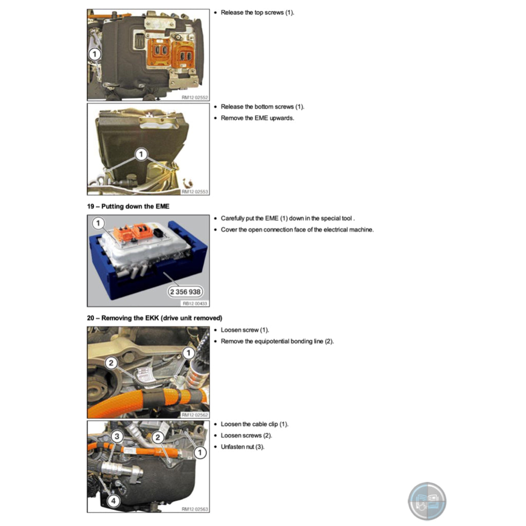 MINI COOPER SE EV (2020+) SERVICE WORKSHOP MANUAL