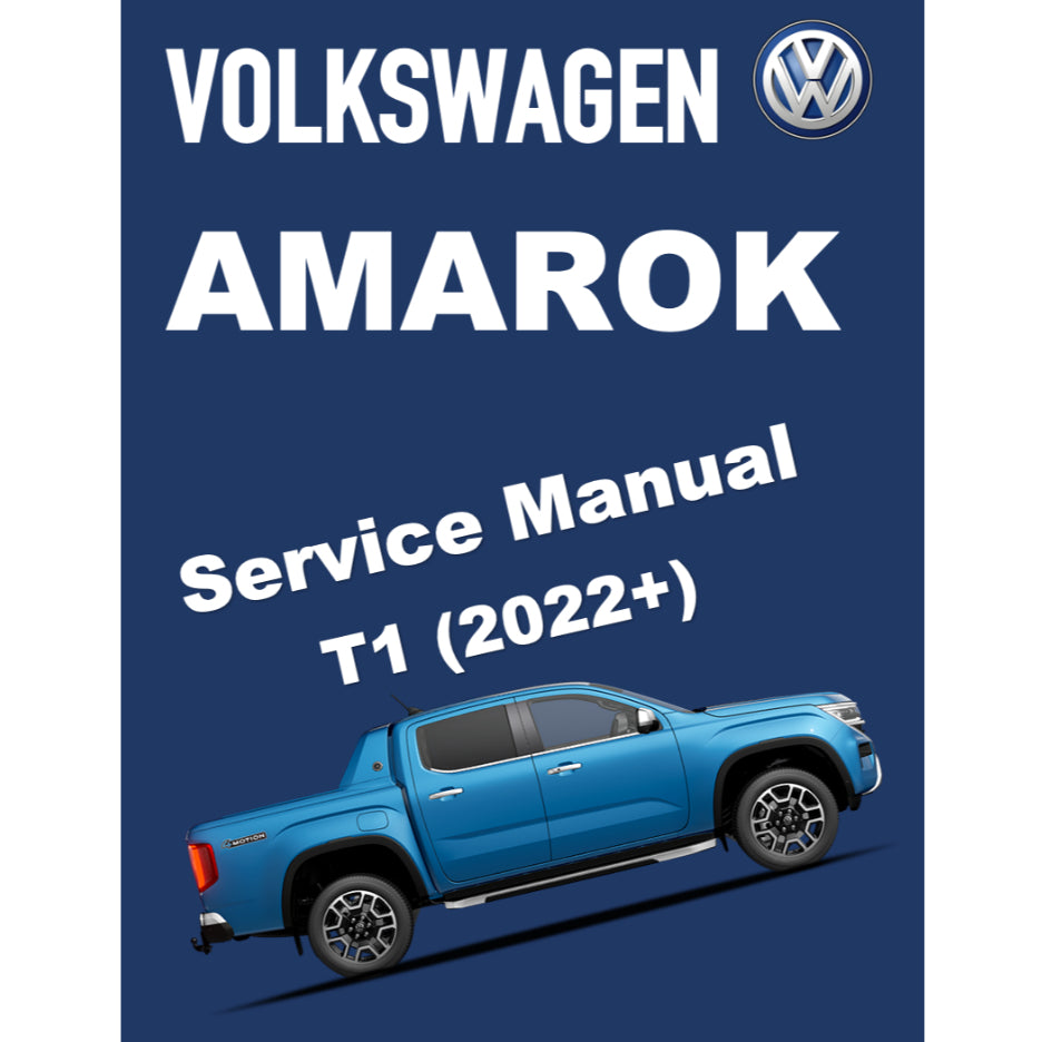 VW AMAROK T1 (2022+) SERVICE WORKSHOP MANUAL