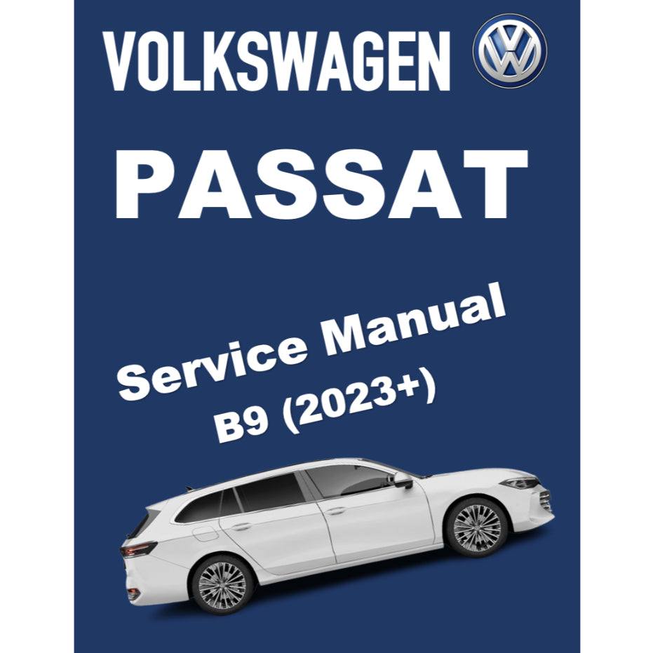 VW PASSAT B9 (2023+) SERVICE WORKSHOP MANUAL