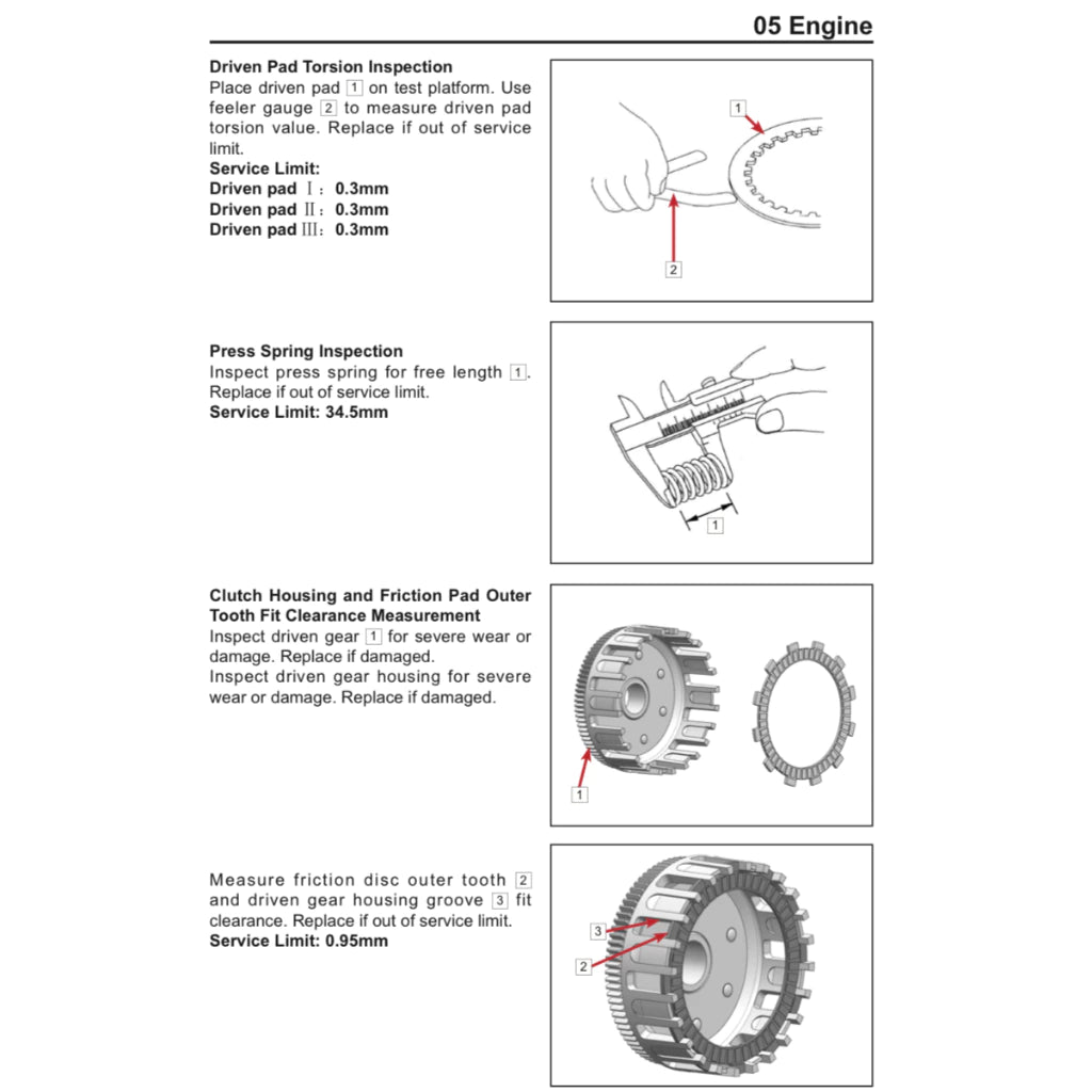 CFMOTO 250NK (2024+) SERVICE WORKSHOP MANUAL + PARTS CATALOGUE+ OWNER'S MANUAL