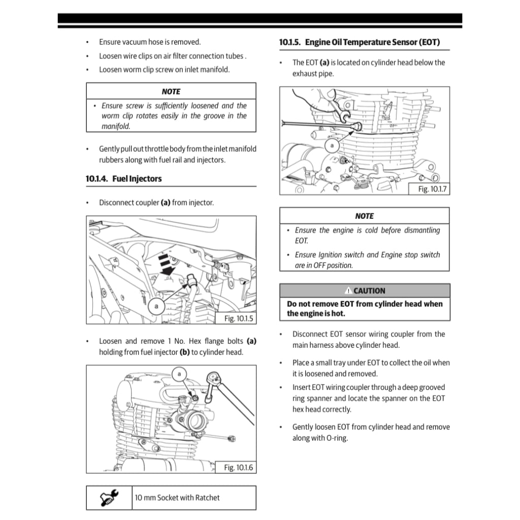 ROYAL ENFIELD SCRAM 440 (2025+) SERVICE WORKSHOP MANUAL + OWNER'S MANUAL