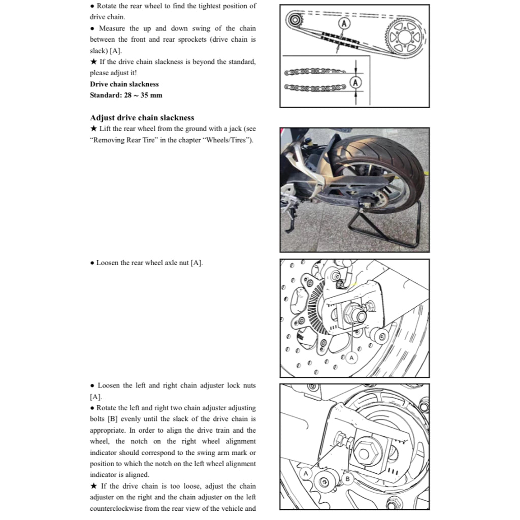QJMOTOR QJ MOTOR SRK550 (2023+) SERVICE WORKSHOP MANUAL + OWNER'S MANUAL