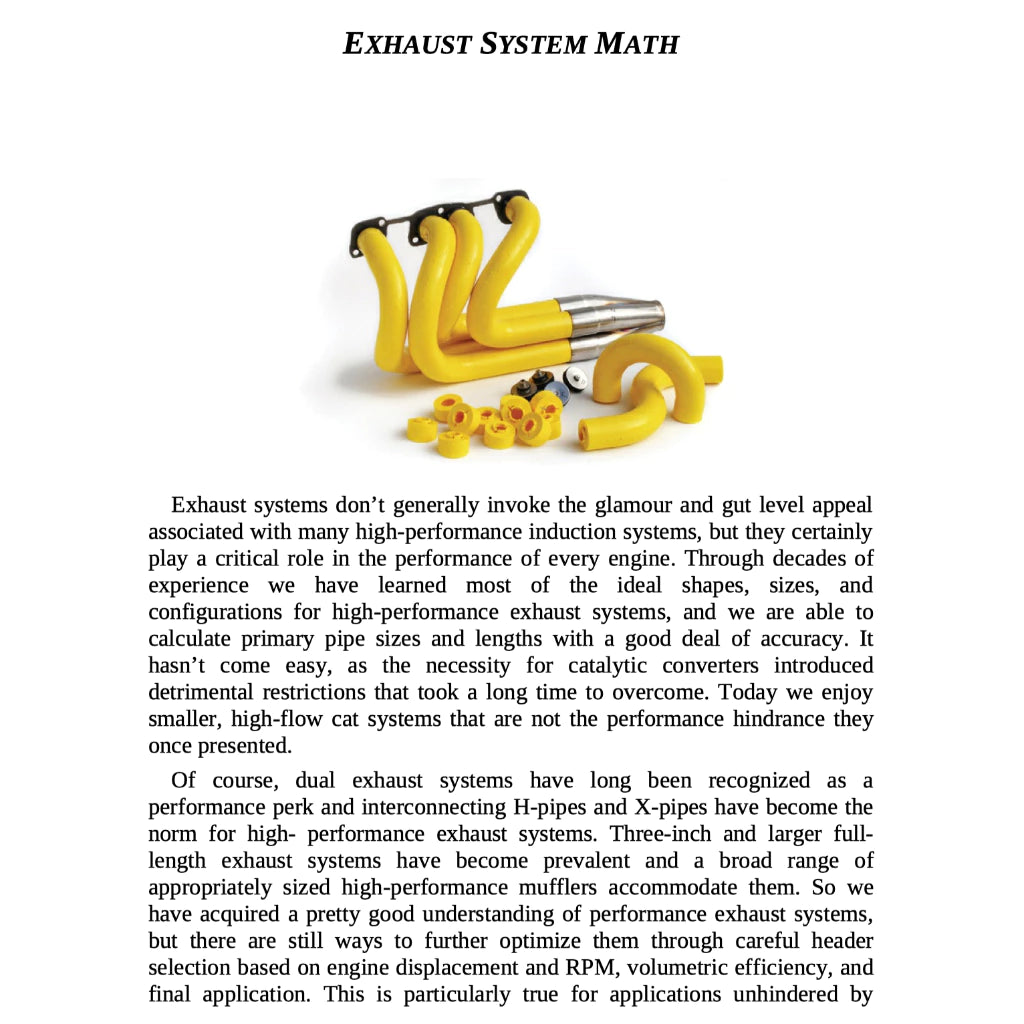 PERFORMANCE AUTOMOTIVE ENGINE MATH - SA204