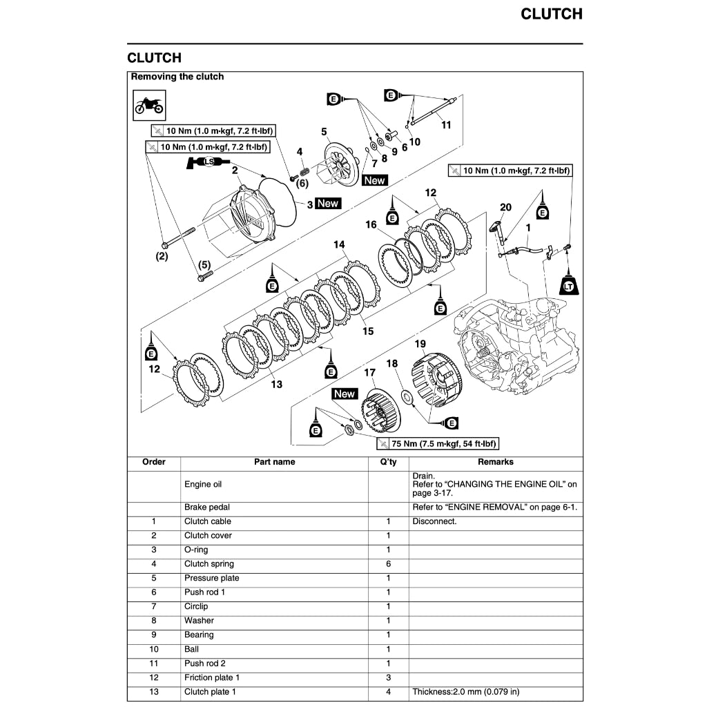 YAMAHA WR125 R/X (2009-2016) SERVICE WORKSHOP MANUAL + OWNER'S MANUAL