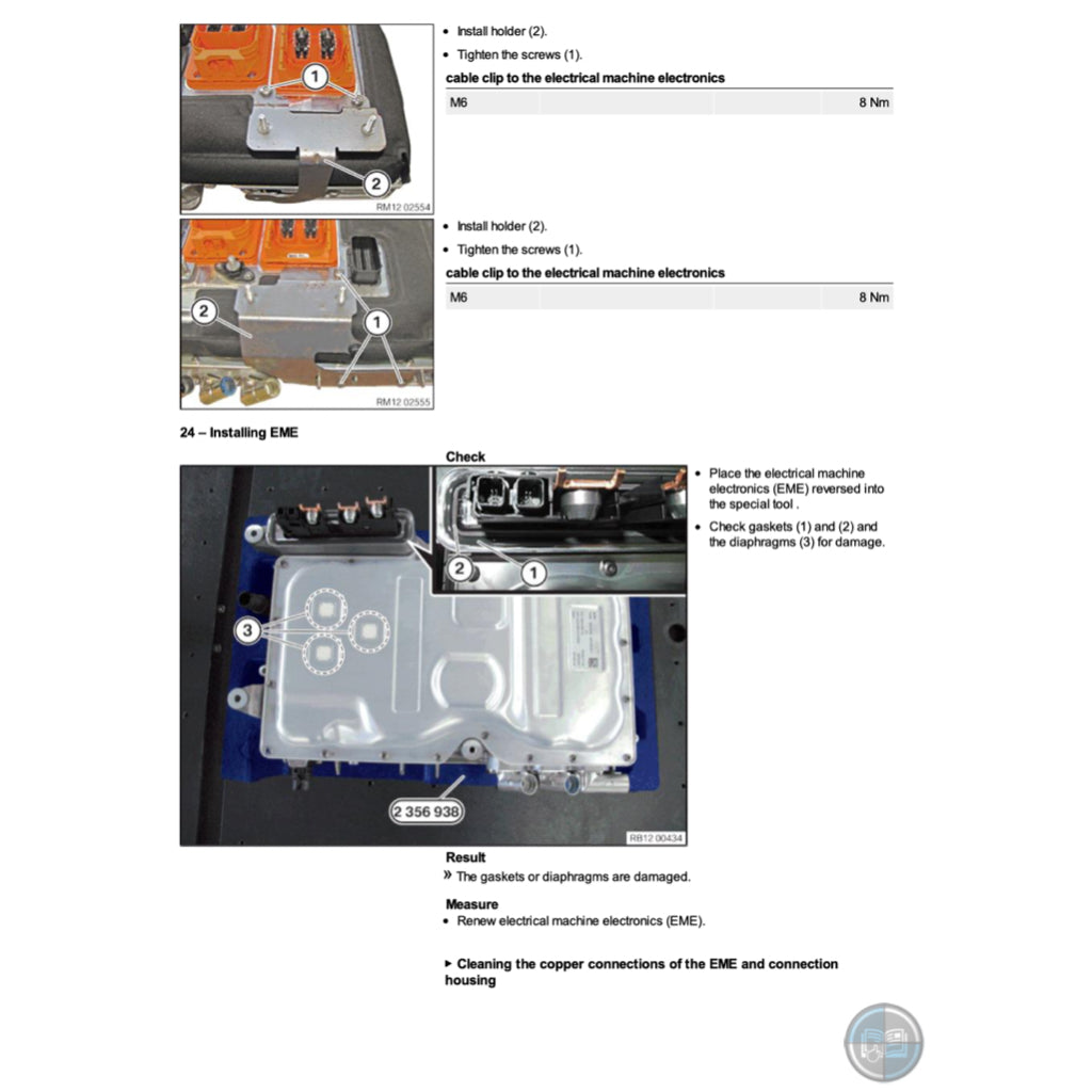 MINI COOPER SE EV (2020+) SERVICE WORKSHOP MANUAL